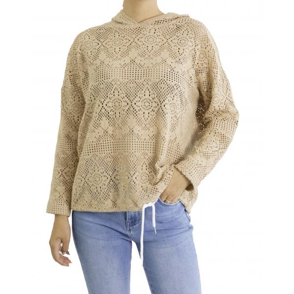 Maglia con cappuccio Options